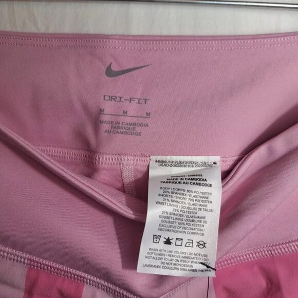 ($80) Nike Dri-FIT Advantage Pink Tennis Skort Skirt Women's‎ M Pink FD5677-663 - Picture 11 of 12